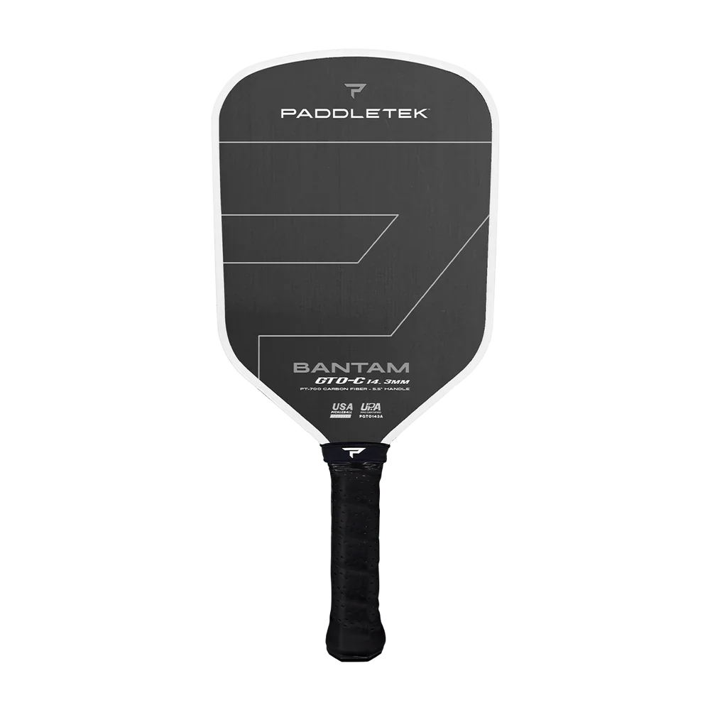 Paddletek Bantam GTO-C 12.7 Titanium White Pickleball Paddle pickleball product, supplier image 1