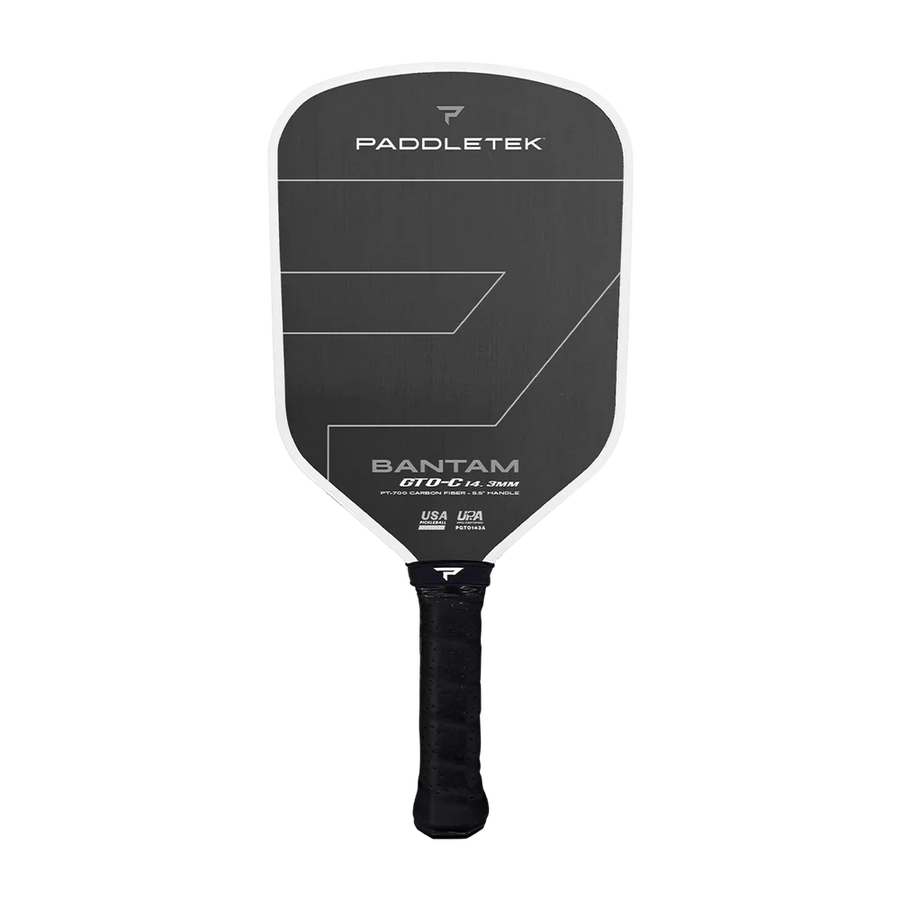 Paddletek Bantam GTO-C 12.7 Titanium White Pickleball Paddle