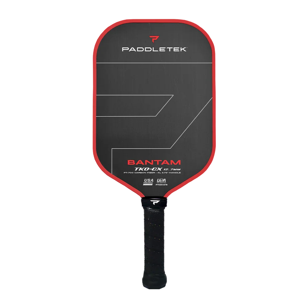 Paddletek Bantam TKO-CX 12.7 Fire Red Pickleball Paddle pickleball product, supplier image 2