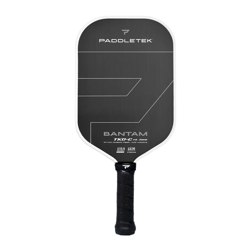 Paddletek Bantam TKO-C 12.7 Titanium White Pickleball Paddle pickleball product, supplier image 1