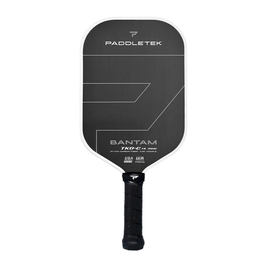 Paddletek Bantam TKO-C 12.7 Titanium White Pickleball Paddle