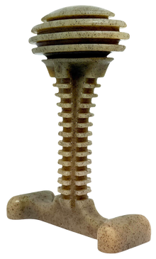 Honey Bone Dental Tower - Indestructible Nylon Dog Chew Toy XL | USA Made