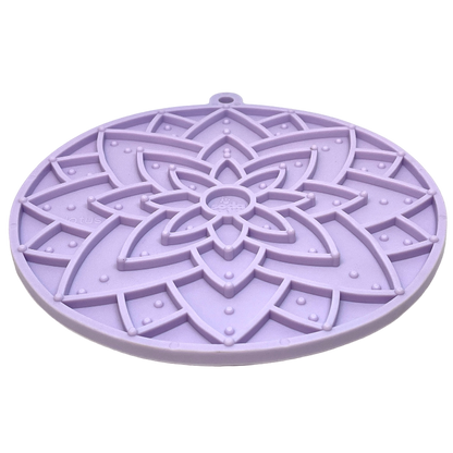 Lotus Design emat - Enrichment Lick Mat For Dogs and Cats - With Suction Cups | USA Made