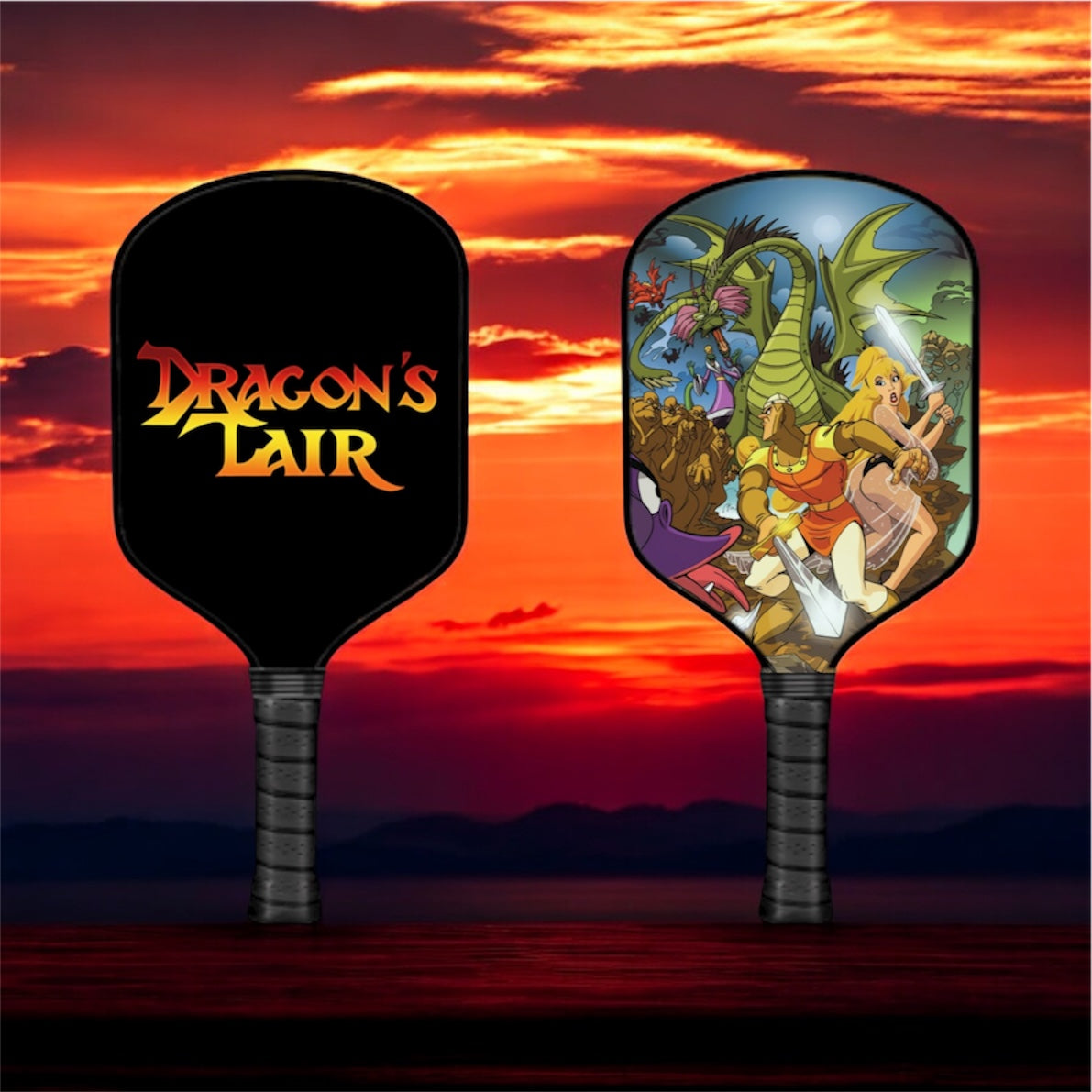 Dragon's Lair - 40th Anniversary - Pickleball Paddle pickleball product, supplier image 1