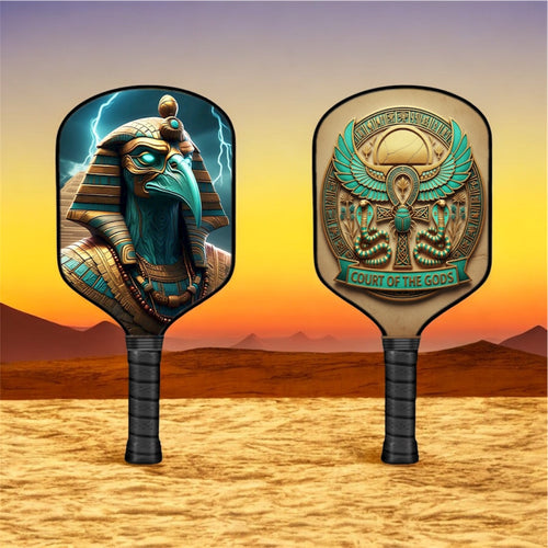 Ancient Egyptian Gods - Thoth - Pickleball Paddle pickleball product, supplier image 1