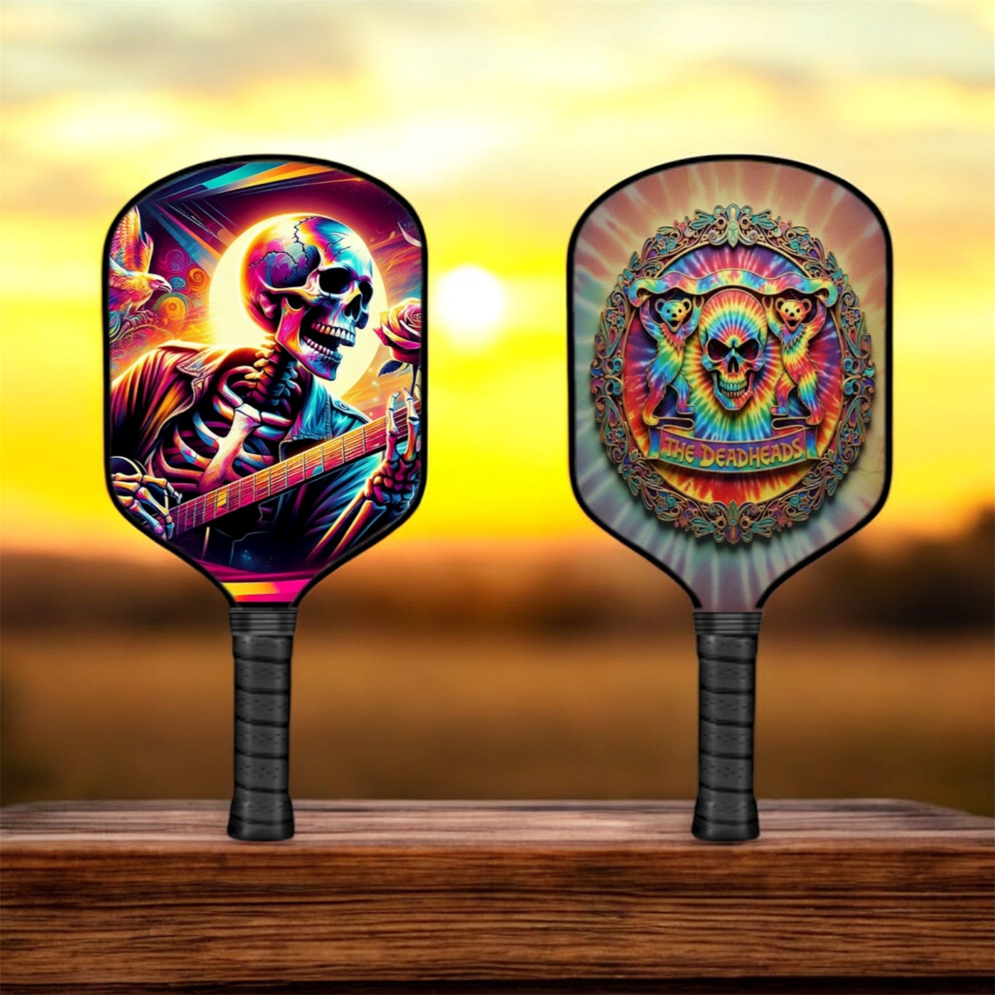 Grateful Dead Drops - Play On When We're Gone - Pickleball Paddle pickleball product, supplier image 1