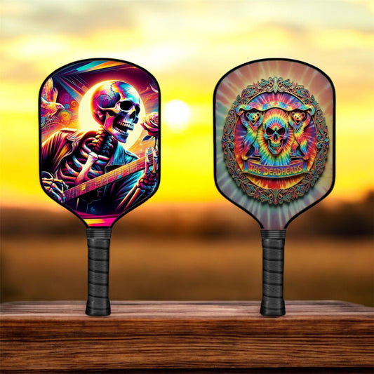 Grateful Dead Drops - Play On When We're Gone - Pickleball Paddle pickleball product, supplier image 1