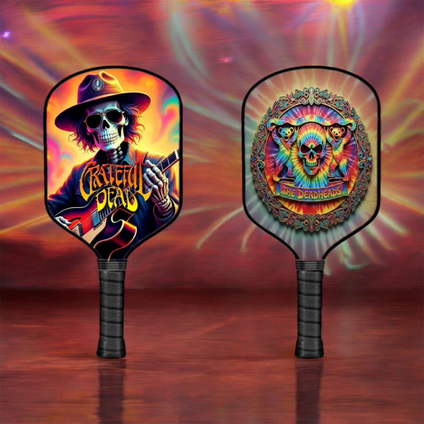 Grateful Dead Drops - Tom Dooley - Pickleball Paddle pickleball product, supplier image 1