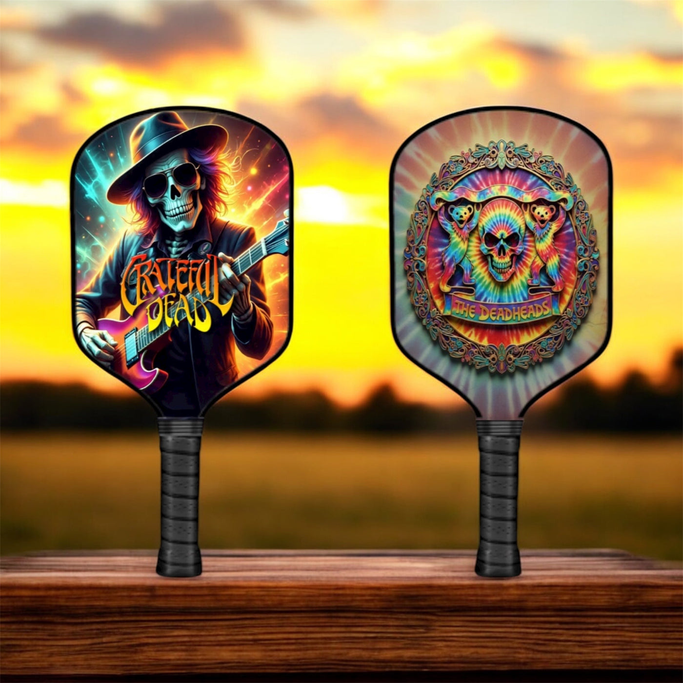 Grateful Dead Drops - Tennessee Jed - Pickleball Paddle pickleball product, supplier image 1