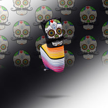 Mustache Sugar Skull - Blade Putter Cover Black, product image 13