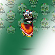 Mustache Sugar Skull - Blade Putter Cover Green, product image 12