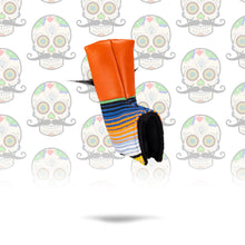 Mustache Sugar Skull - Blade Putter Cover Orange, product image 5