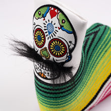Mustache Sugar Skull - Blade Putter Cover White, product image 5