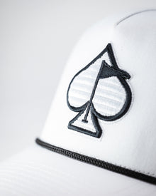 Perforated Rope Hat - White, product image 2