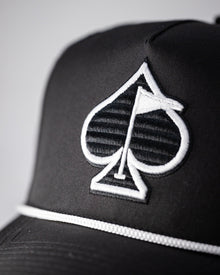 Perforated Rope Hat - Black, product image 5