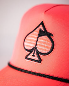 Perforated Rope Hat - Highlighter Pink, product image 5