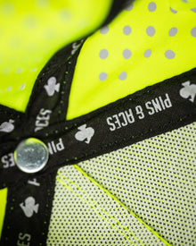 Perforated Rope Hat - Highlighter Yellow, product image 4