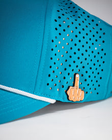 Perforated Rope Hat - Baby Blue, product image 3