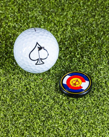 Pop Out Medallion Ball Marker - Colorado, product image 9