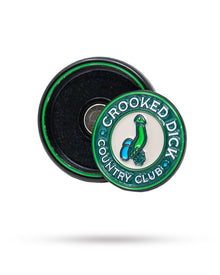 Pop Out Medallion Ball Marker - Crooked Dick, product image 2