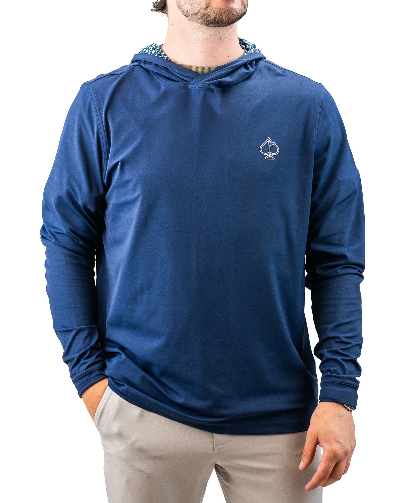 Performance Golf Hoodie - Rising Tides, product image 1