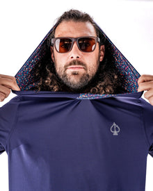 Performance Golf Hoodie - Lavender Flower Power, product image 8