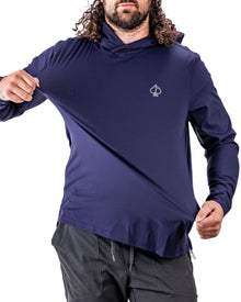 Performance Golf Hoodie - Lavender Flower Power, product image 3