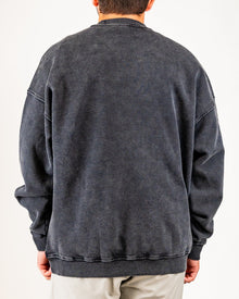 Embossed Spade Crewneck - Washed Charcoal, product image 3