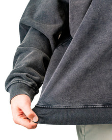 Embossed Spade Crewneck - Washed Charcoal, product image 5