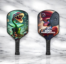 Piranha Plant - Mario Brothers - Pickleball Paddle pickleball product, supplier image 1