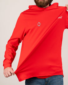 Performance Golf Hoodie - Coca-Cola Red, product image 5