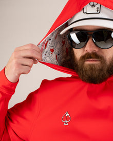 Performance Golf Hoodie - Coca-Cola Red, product image 9