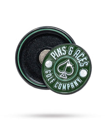 Pop Out Medallion Ball Marker - Green, product image 1