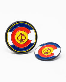Pop Out Medallion Ball Marker - Colorado, product image 10