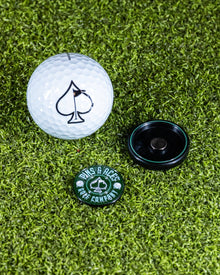 Pop Out Medallion Ball Marker - Green, product image 11