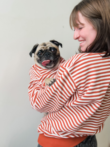 Poppy Pullover matching adult & pet apparel detail 7