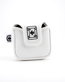 White Out Ace of Spades - Mallet Putter Cover, product image 8