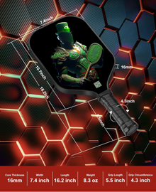 Harry Potter - Gryffindor Classic - Pickleball Paddle pickleball product, supplier image 3