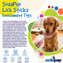 eStick Hand-Held Dog Enrichment Target Training Toy - Interactive Lick Stick | USA Made