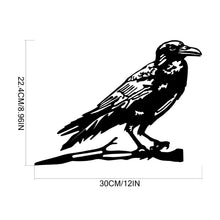 Crow silhouette decoration with visible 22.4-centimeter and 30-centimeter measurements.