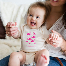 Flamingo Short-Sleeve Romper