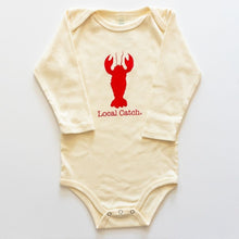 Lobster Local Catch Long-Sleeve Romper