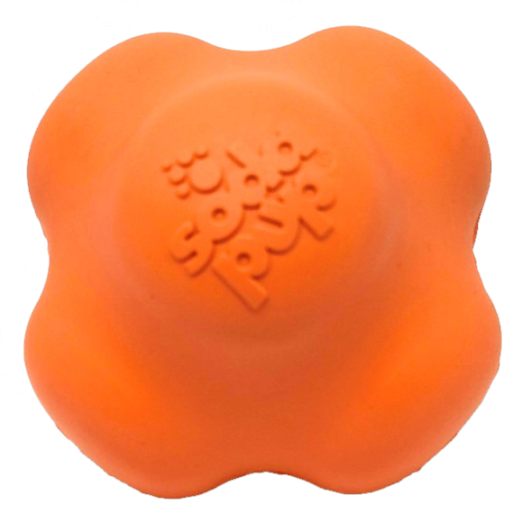 Crazy Bounce Rubber Dog Chew Toy for Power Chewers | Retrieving Ball | USA Made