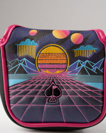 Synthwave - Mallet Putter Cover, product image 9
