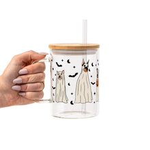 Ghost Dogs Halloween Glass Cups, product image 4