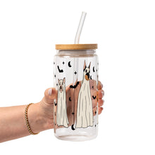 Ghost Dogs Halloween Glass Cups, product image 2