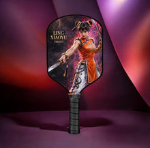 Tekken - Ling Xiaoyu - Orange Attire - Pickleball Paddle pickleball product, supplier image 1