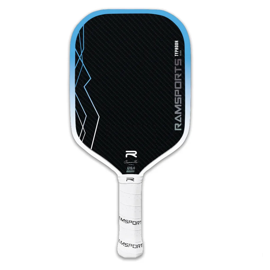 Ramsports Typhoon Precision Power (Thomas Yu Edition | Blue) w Cover pickleball accessory, supplier image 1