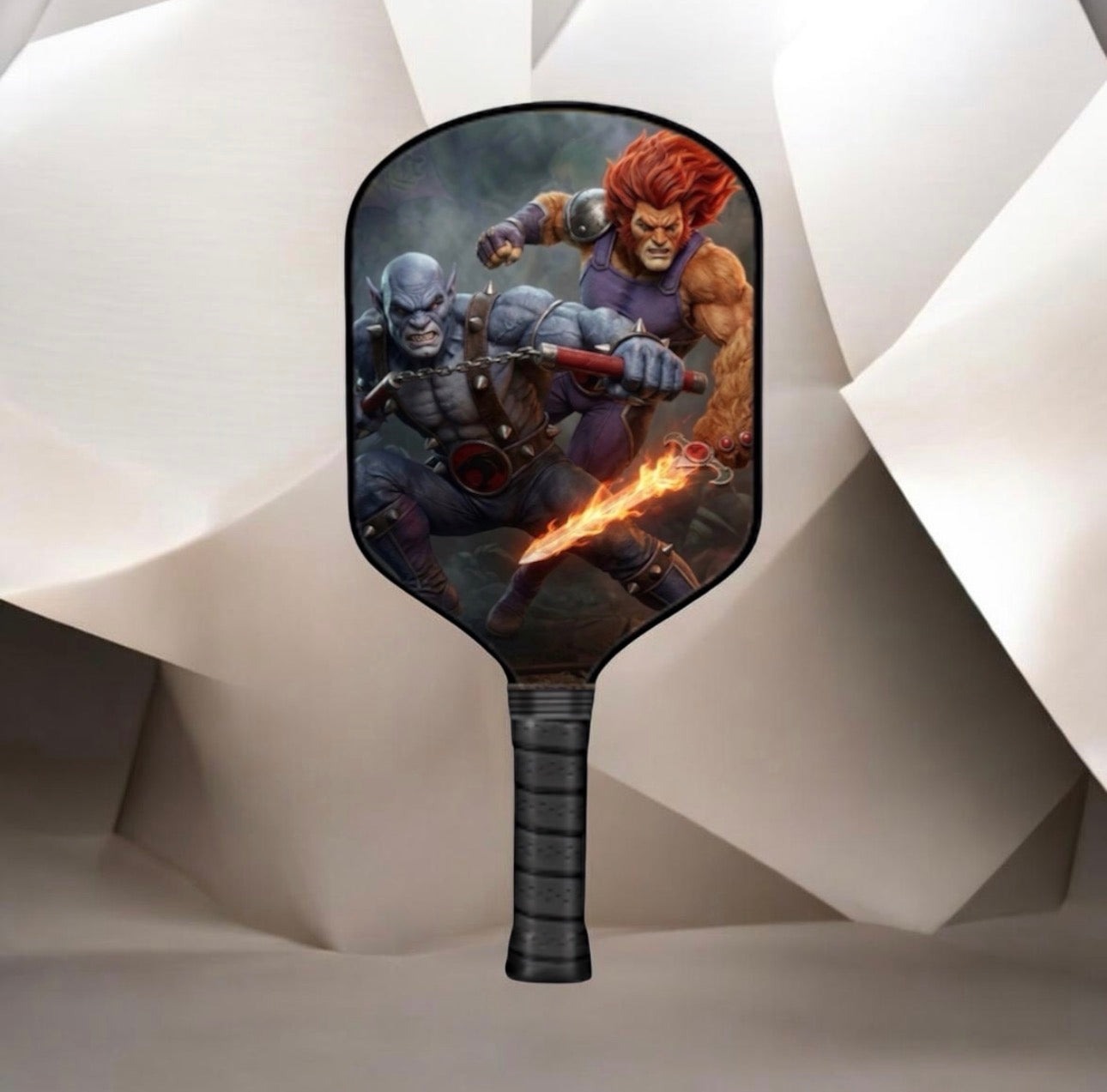Thundercats - Lion-O & Panthro - Pickleball Paddle pickleball product, supplier image 1