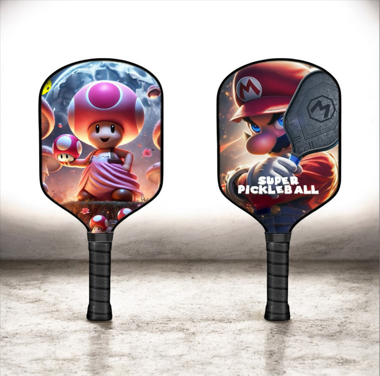 Toadette - Mario Brothers - Pickleball Paddle pickleball product, supplier image 1